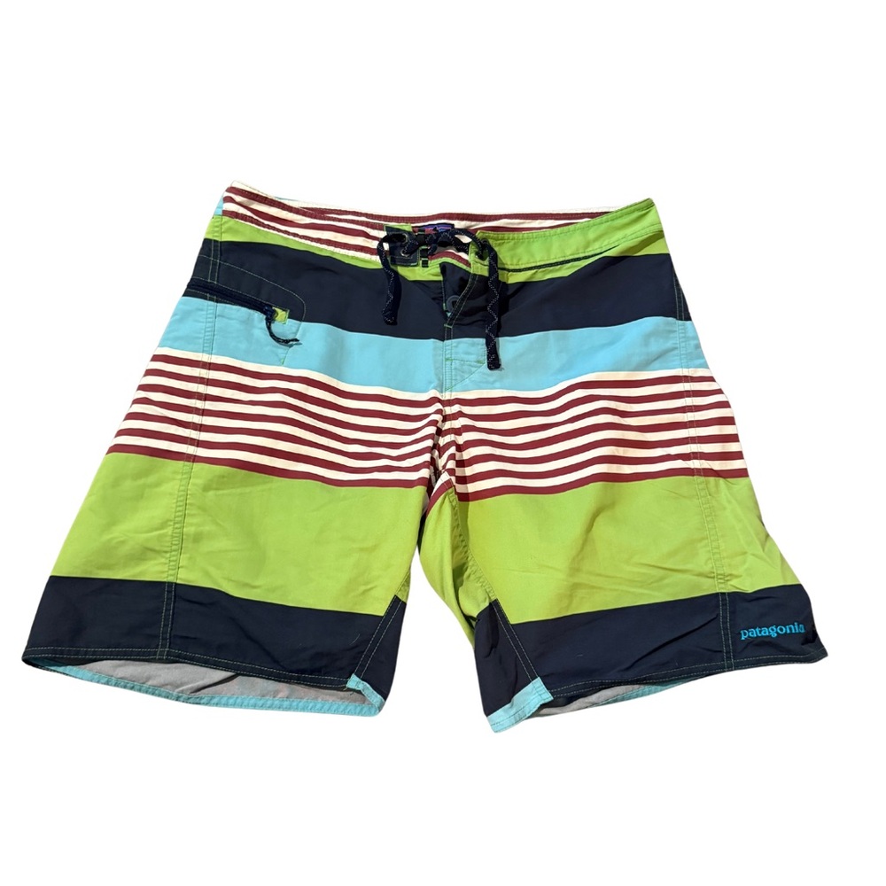 Patagonia Green and Gray Men's Shorts